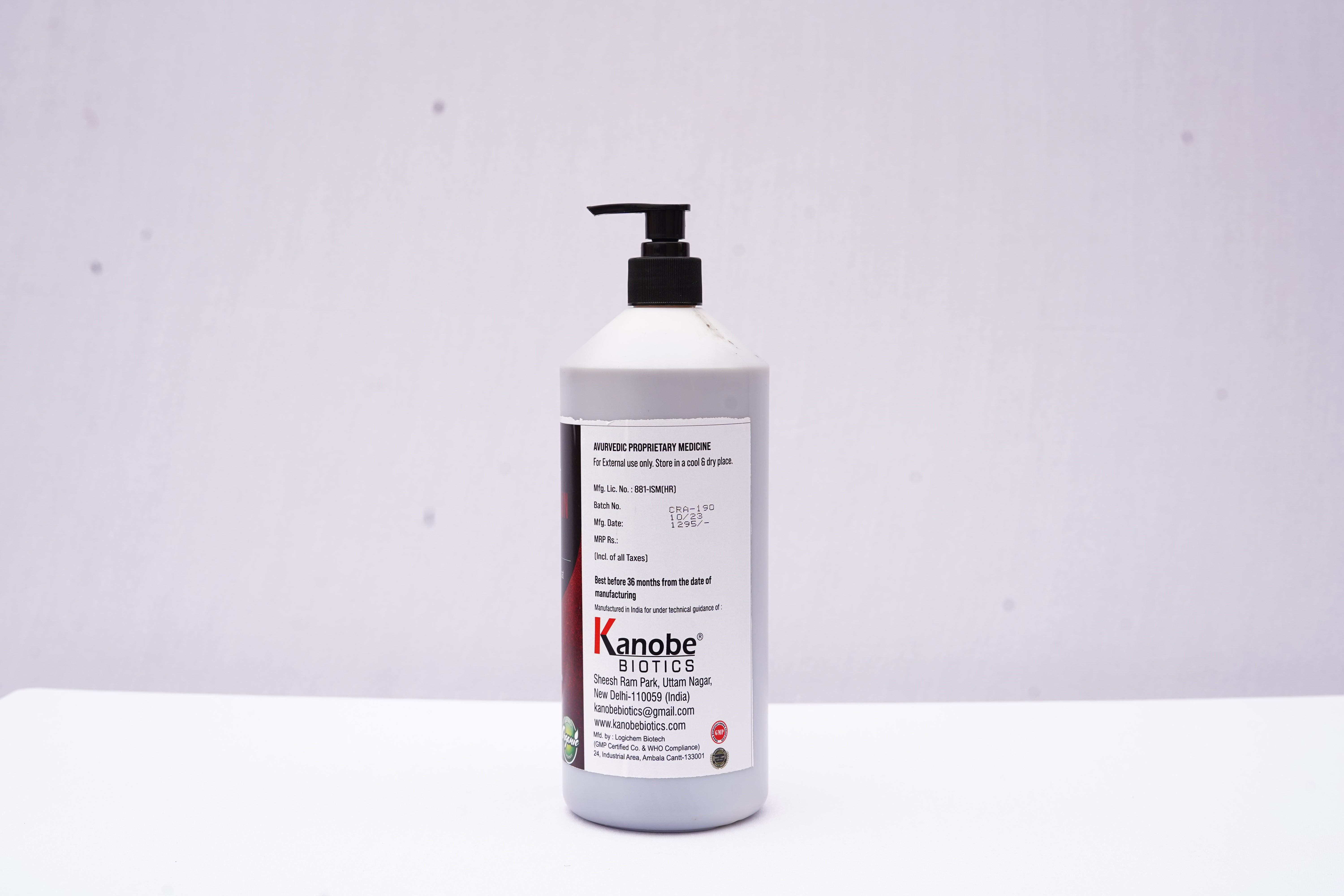 White & Grey Shampoo